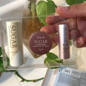 Fresh lip set of three products